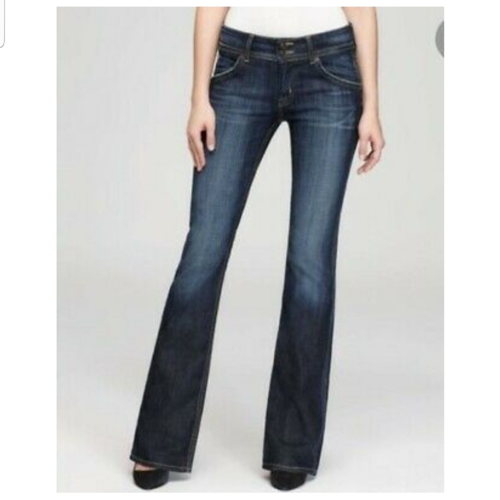 NWOT HUDSON FLARE DARK RINSE JESNS SIZE 27